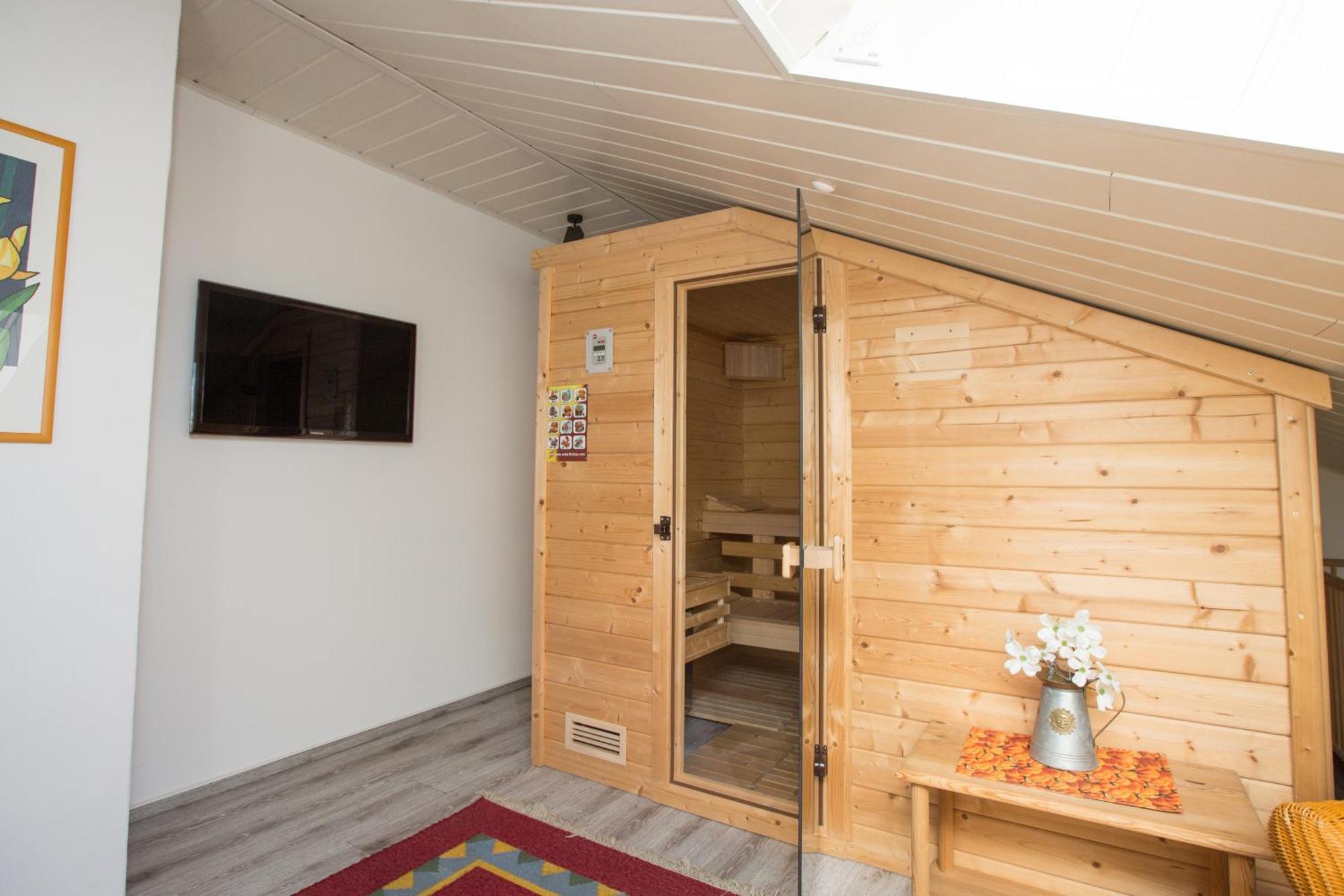 Ferienhaus Seeblick Am Jabeler See Mit Sauna ภายนอก รูปภาพ